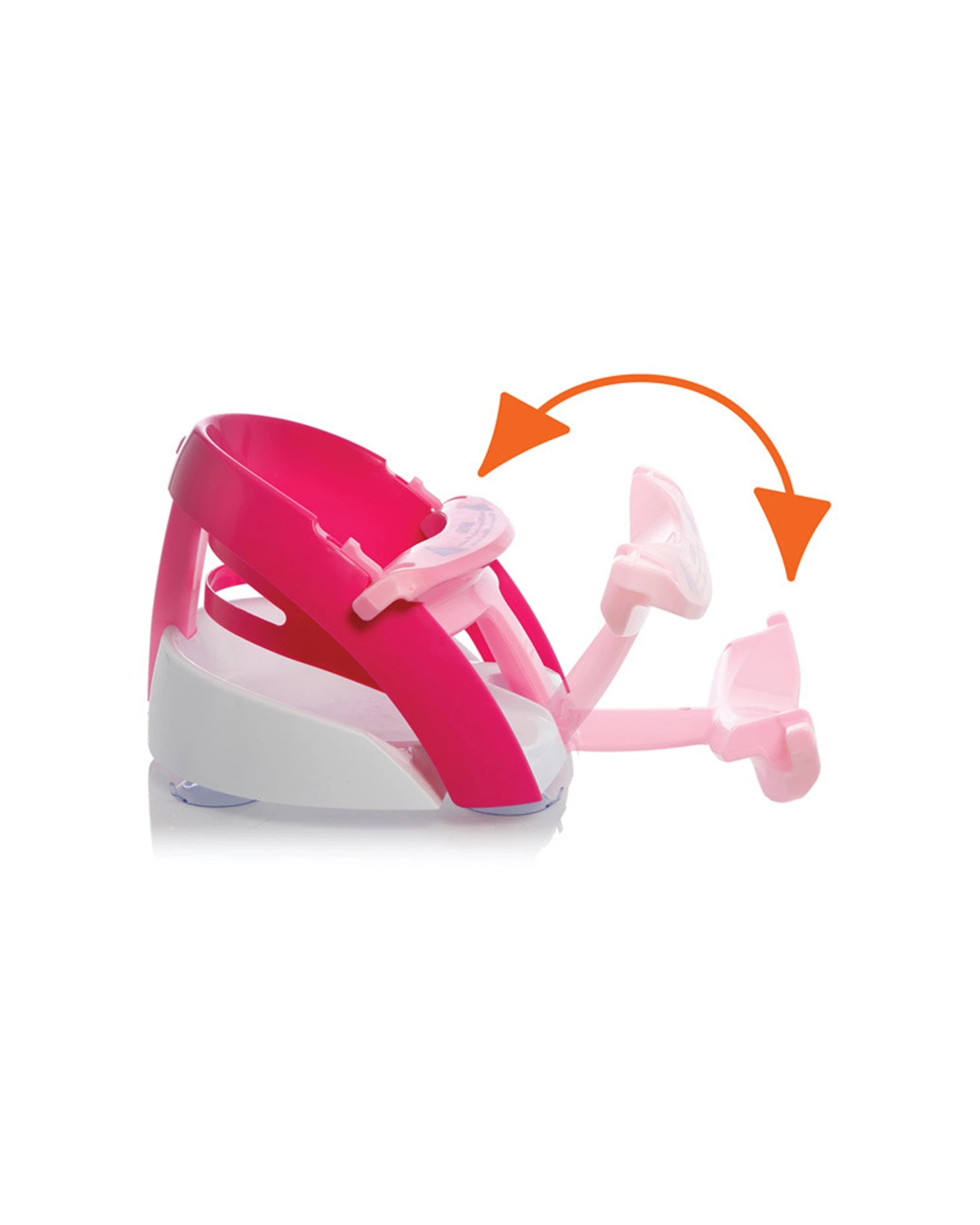 2 Dreambaby Baby Premium Bath Seat 5-10m - Pink, 2 of 3