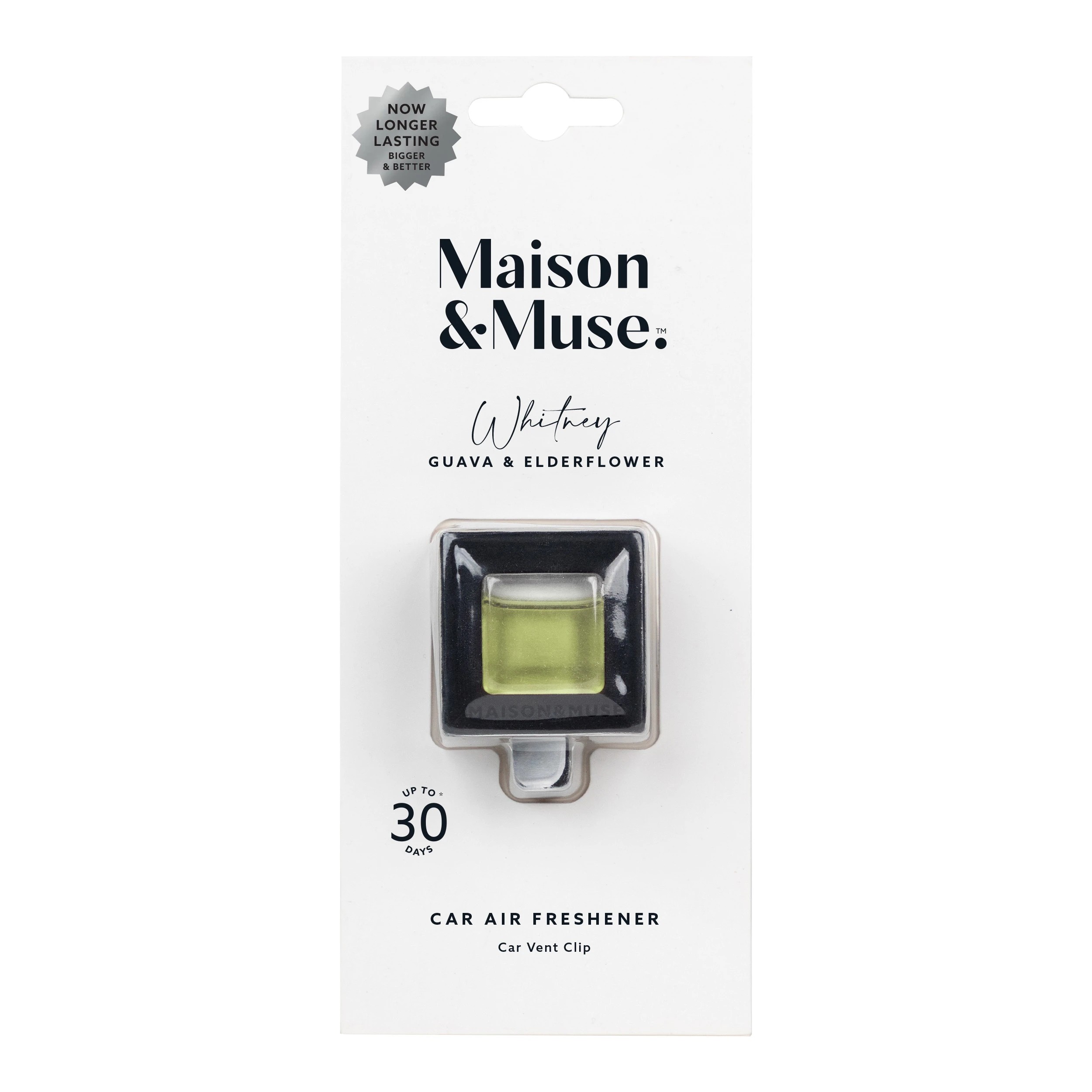 2 Maison and Muse Whitney Car Air Freshener - Guava and Elderflower Fragrance, 2 of 7