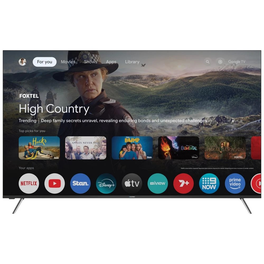 1 Blaupunkt 65" 4K Ultra HD Mini-LED Google TV, 1 of 4