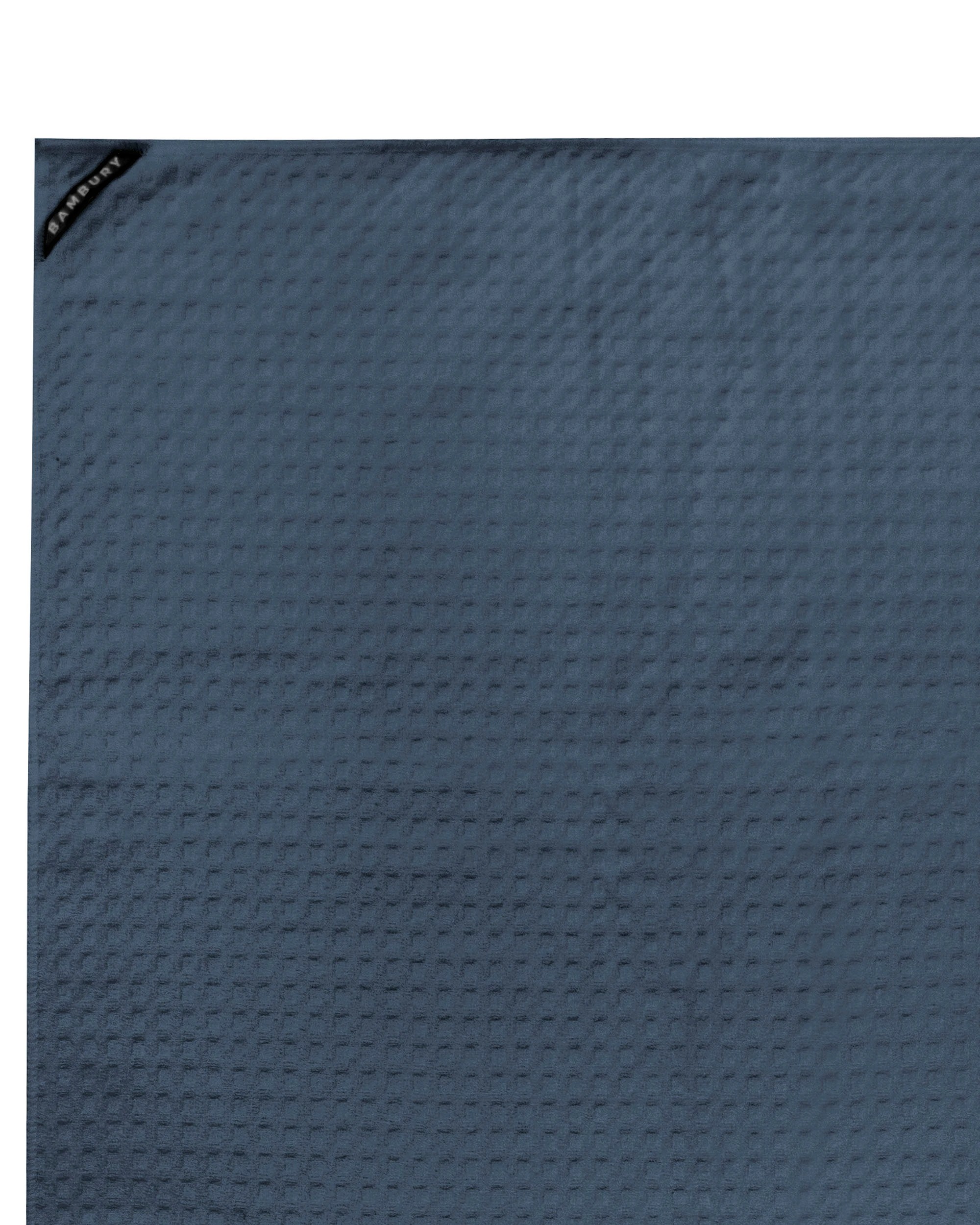 2 Bambury Matrix Microfibre Waffle Gym Towel Quick Dry 40x70cm Lightweight - Blue, 2 of 2