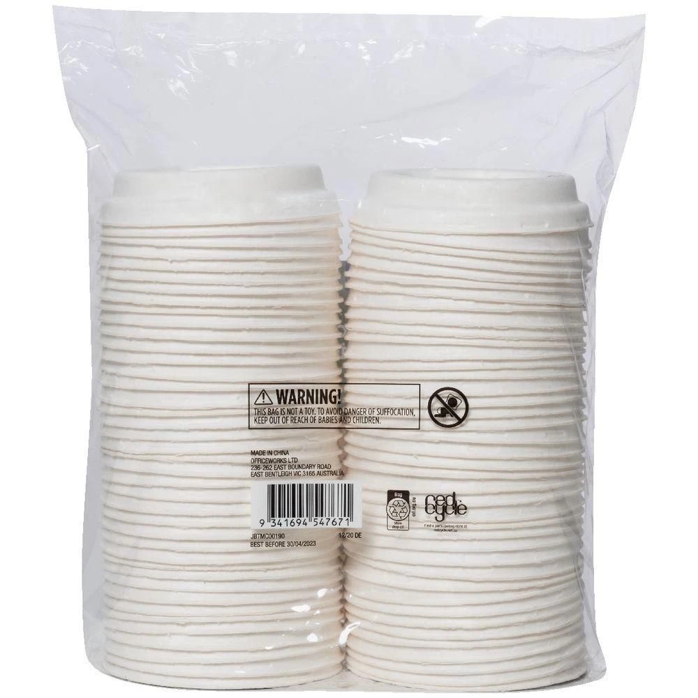 2 J.Burrows Sugarcane Lids 90mm 80 Pack, 2 of 4