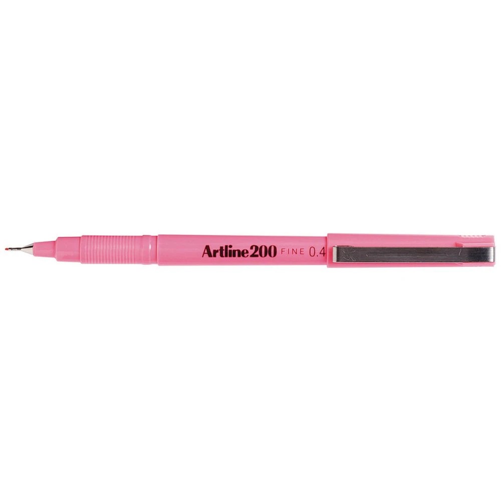 1 Artline 200 Fineliner 0.4mm Pink, 1 of 2