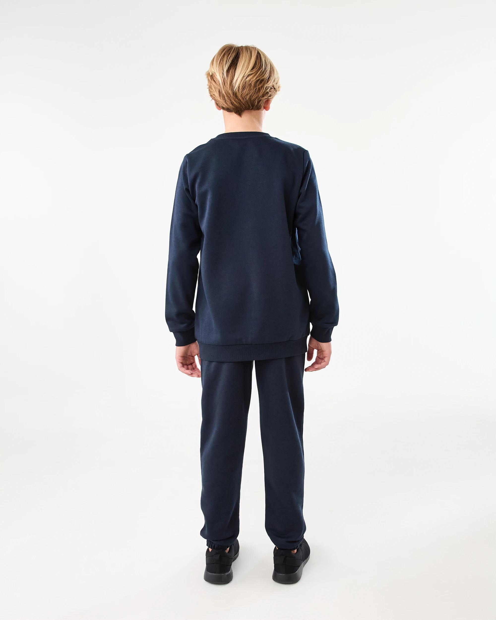 7 Basic Crew Sweatshirt Nvy Sphire, 7 of 7