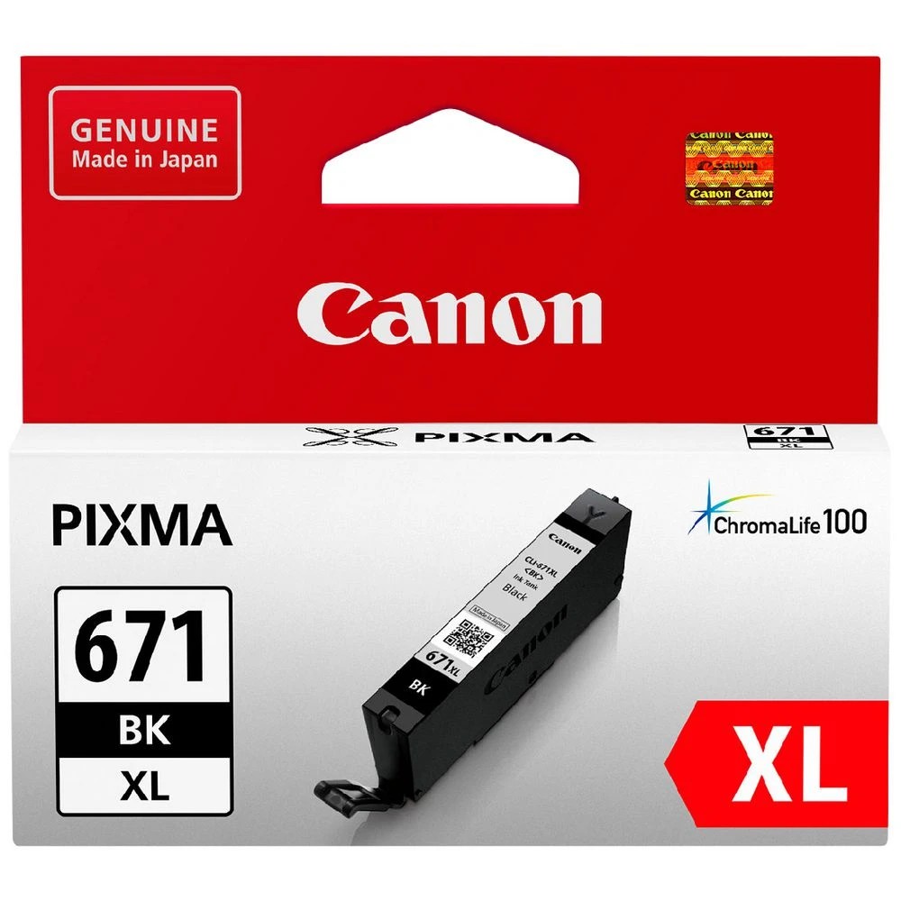 1 Canon CLI 671XL Ink Cartridge Black, 1 of 4