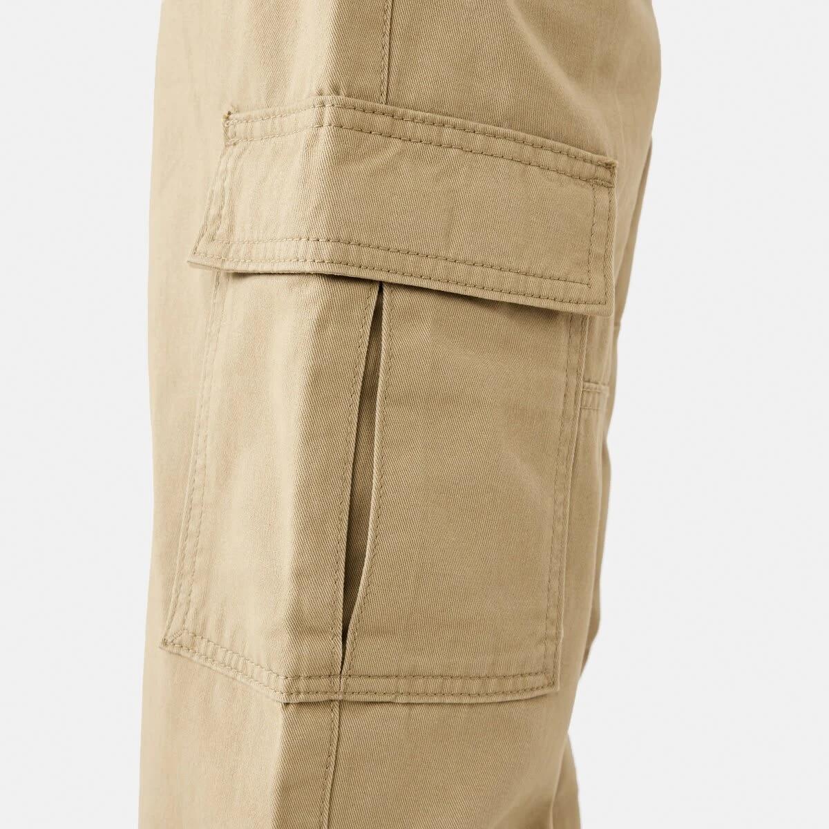 5 Fixed Waist Cargo Pants Corn Beige, 5 of 9