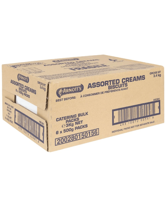 Arnott's Assorted Creams Biscuits 3kg