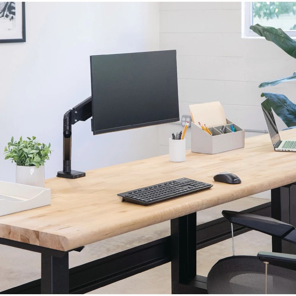 8 Fellowes Platinum Series Single Monitor Arm 17-40", 8 of 10