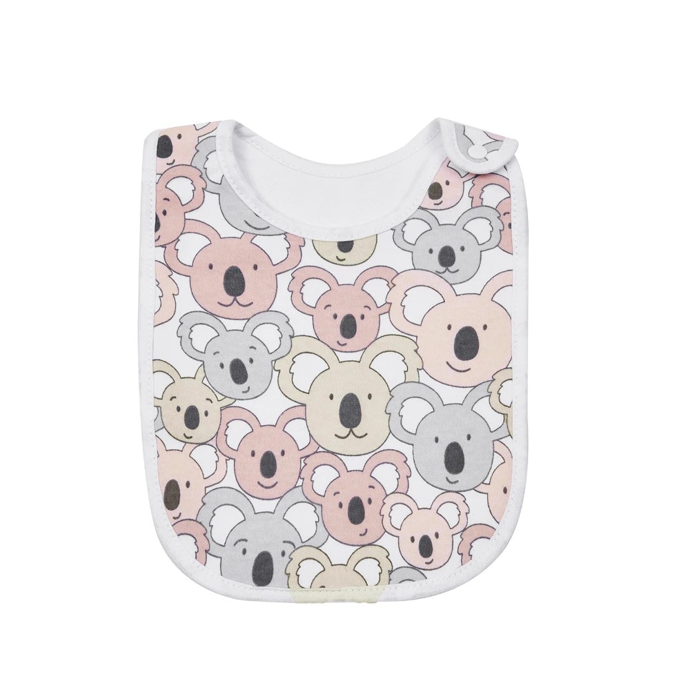 4 Big Softies 3 Pack Bibs, Koala, 4 of 5