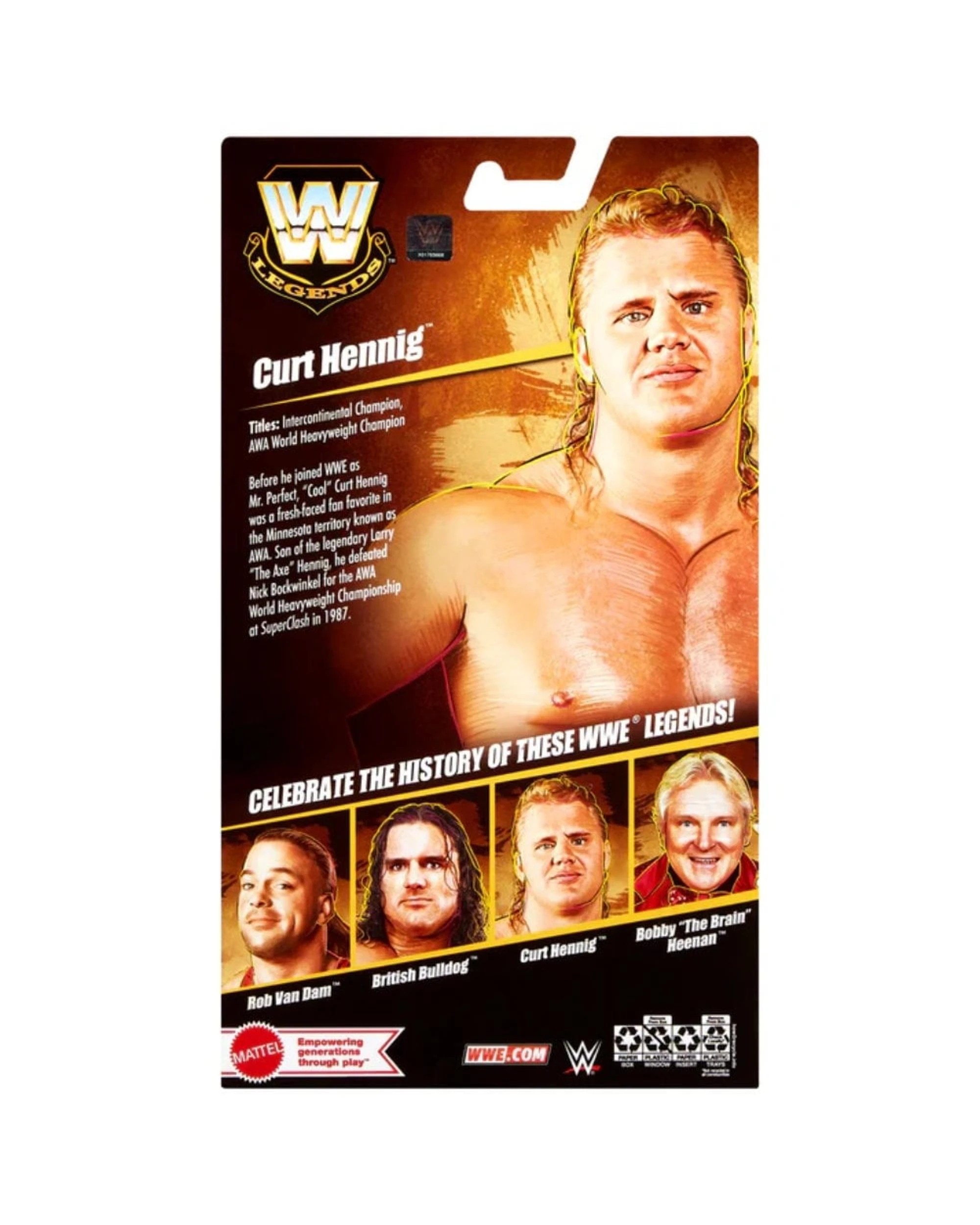 7 WWE Elite Legends Collection Series 29 Curt Hennig Action Figure, 7 of 7