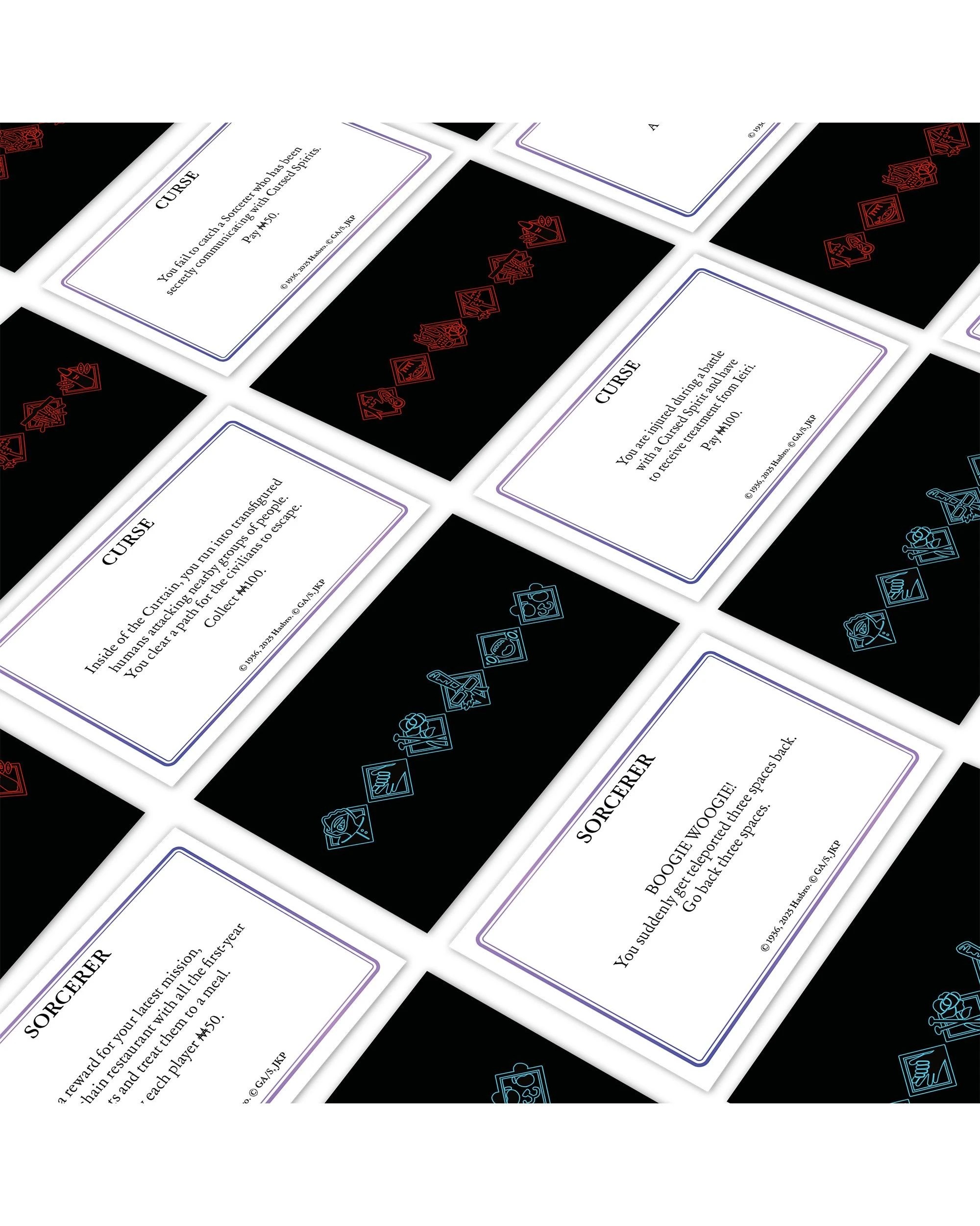 6 Monopoly Jujutsu Kaisen Board Game, 6 of 9