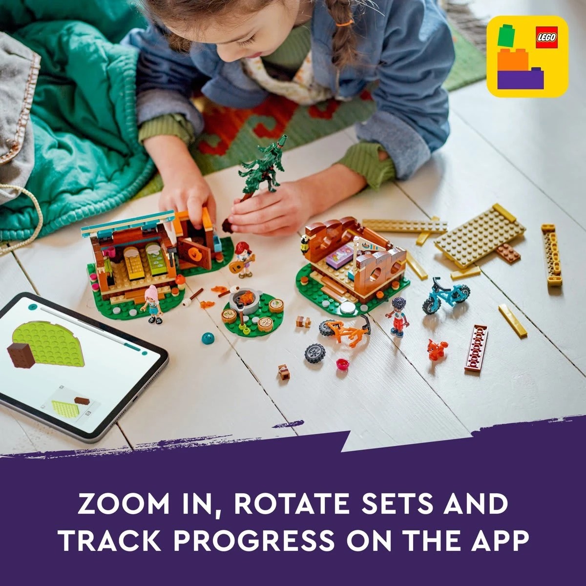 8 LEGO Friends Adventure Camp Cozy Cabins 42624, 8 of 11