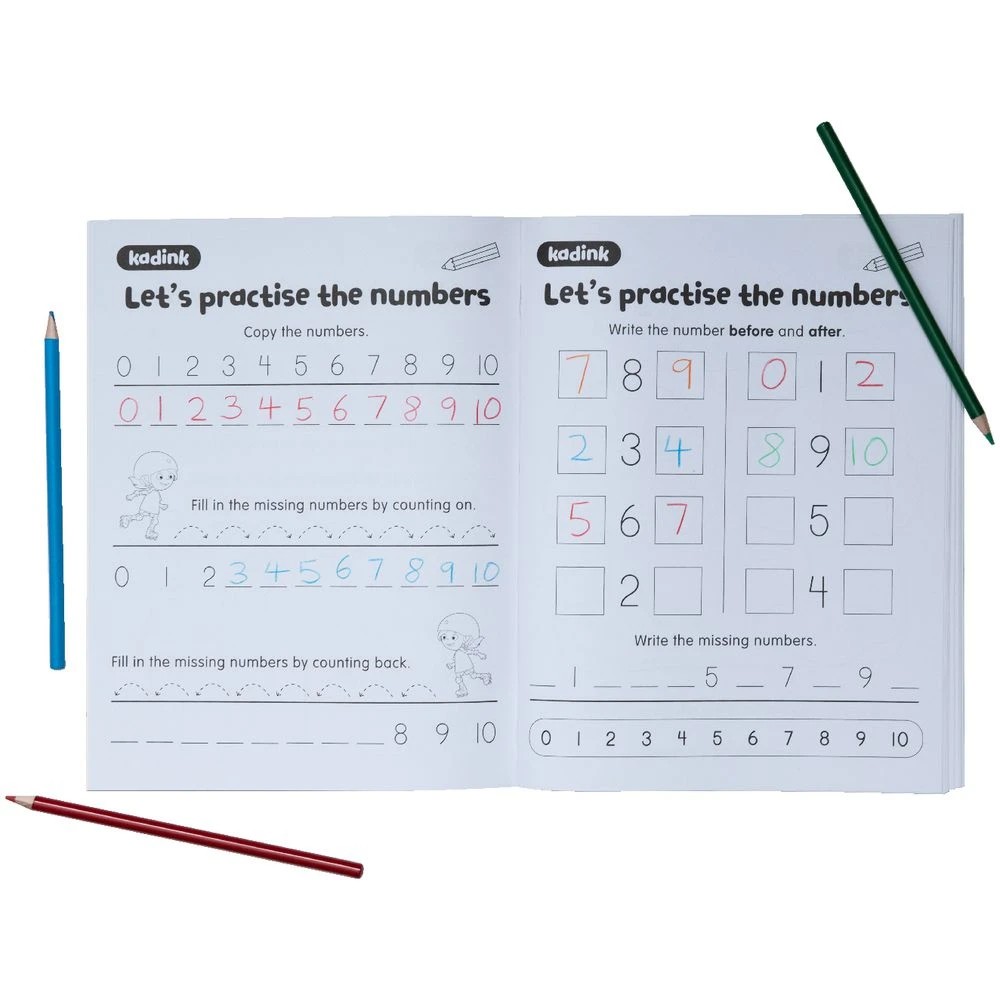 3 Kadink Workbook 48 Pages Maths Basics, 3 of 5