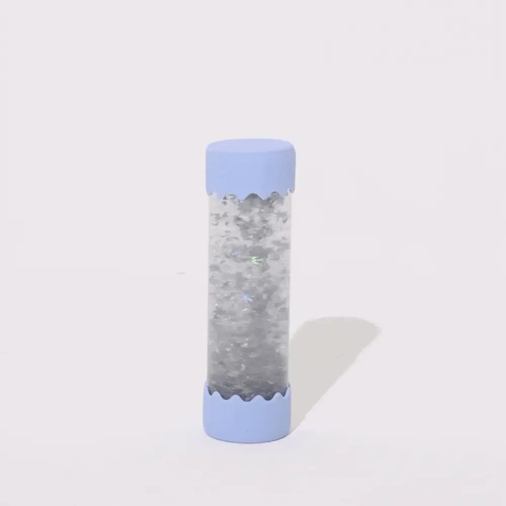 1 Jellystone Designs Baby Calm Down Bottle Sensory Soothing Toy Soft - Blue, 1 of 4