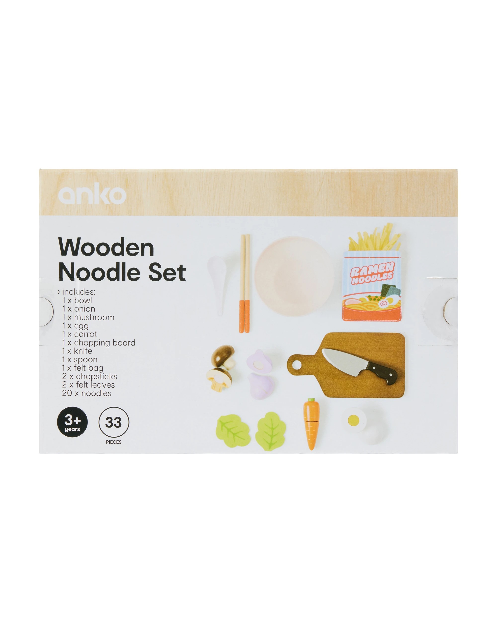 7 33 Piece Wooden Noodle Set, 7 of 7