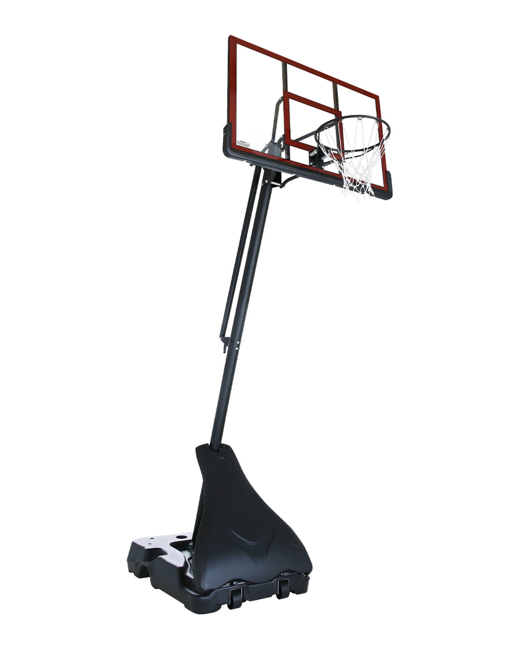1 Kahuna Portable Basketball Ring Stand Adjustable Height Ball Holder - Black, 1 of 6