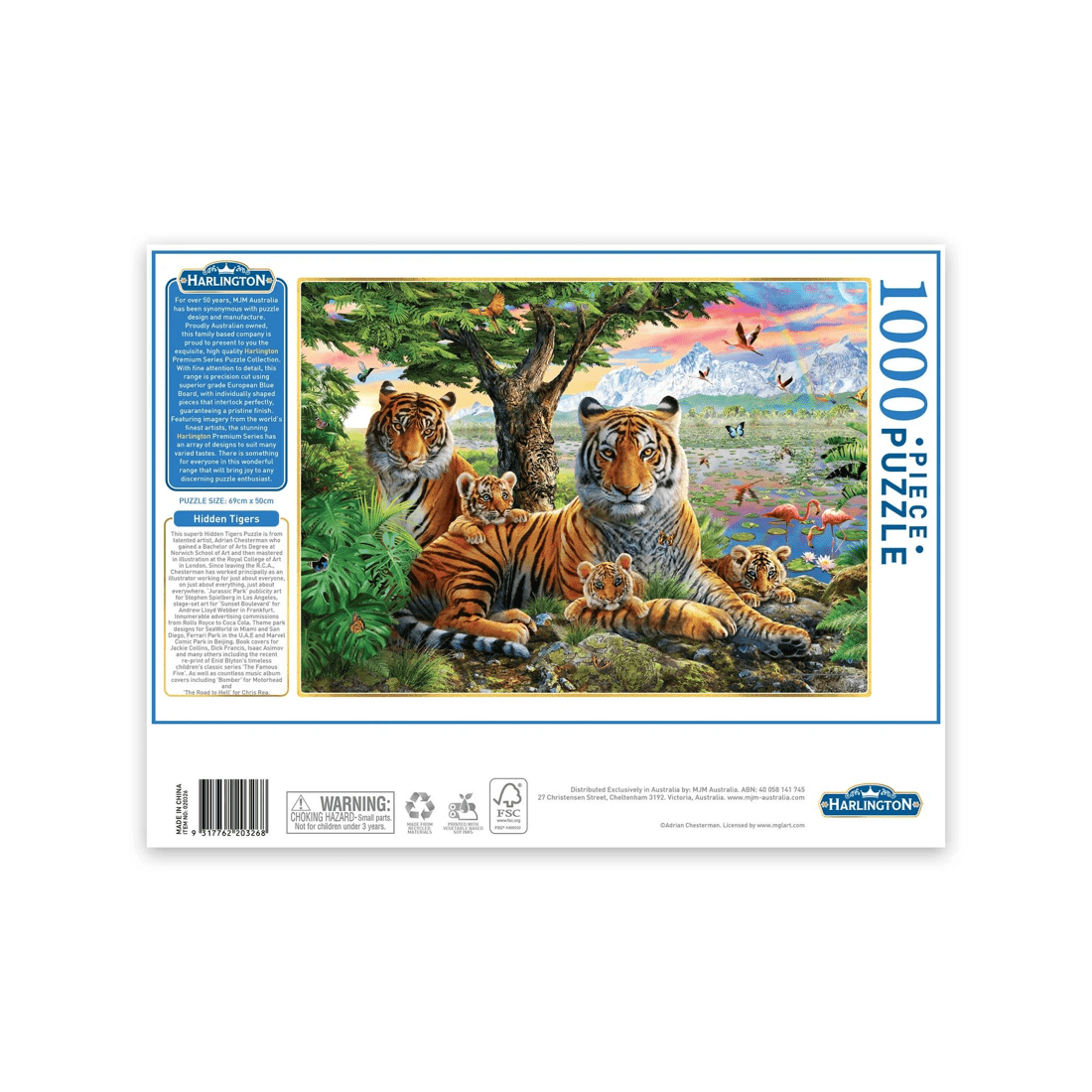 7 Harlington 1000 Piece Jigsaw Puzzle, - Animals &amp; Nature - Assorted* - Multi, 7 of 7