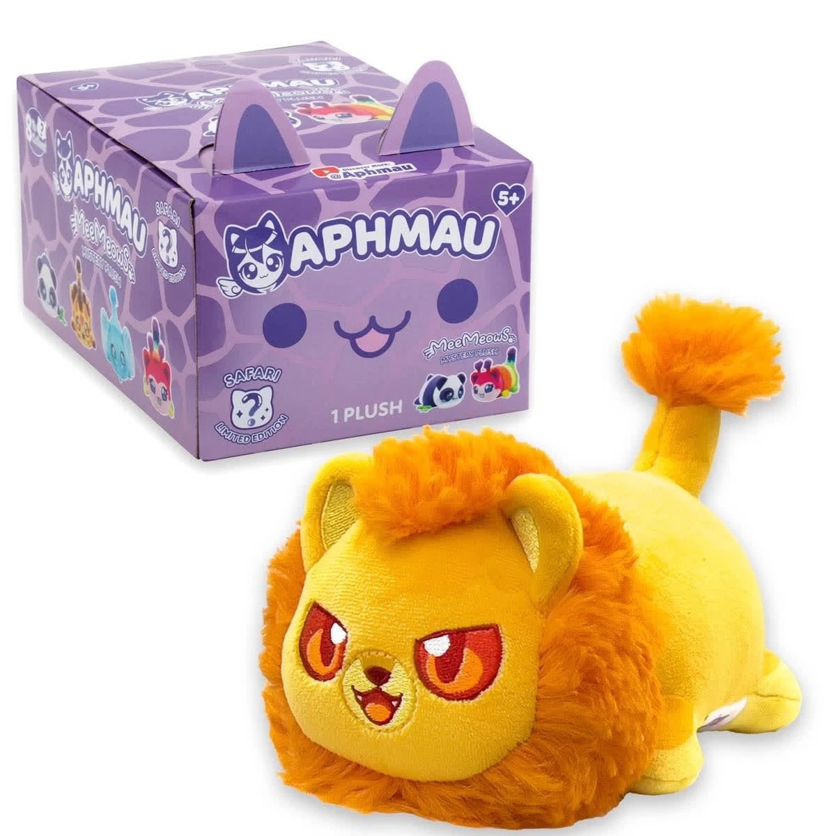 4 15cm Aphmau Safari Limited Edition MeeMeows Mystery Plush Toy - Assorted, 4 of 10