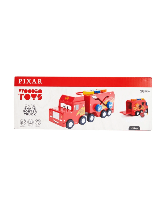 Disney Pixar Cars Wooden Toys Shape Sorter T