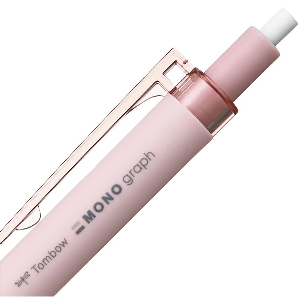 3 Tombow MONO Graph Lite 0.5mm Mechanical Pencil Grey Pink, 3 of 4