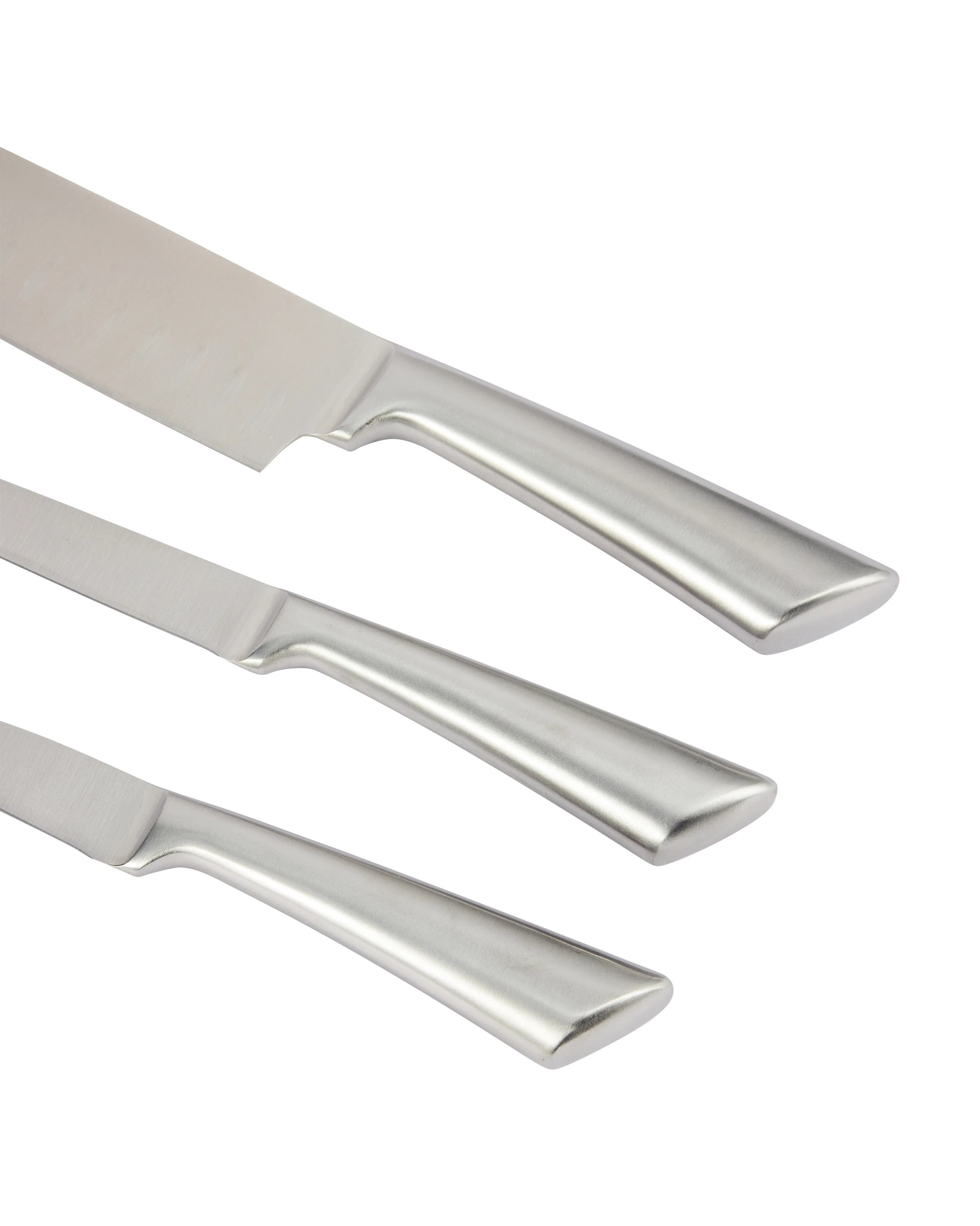 3 Set of 3 Stainless Steel Knives, 3 of 4