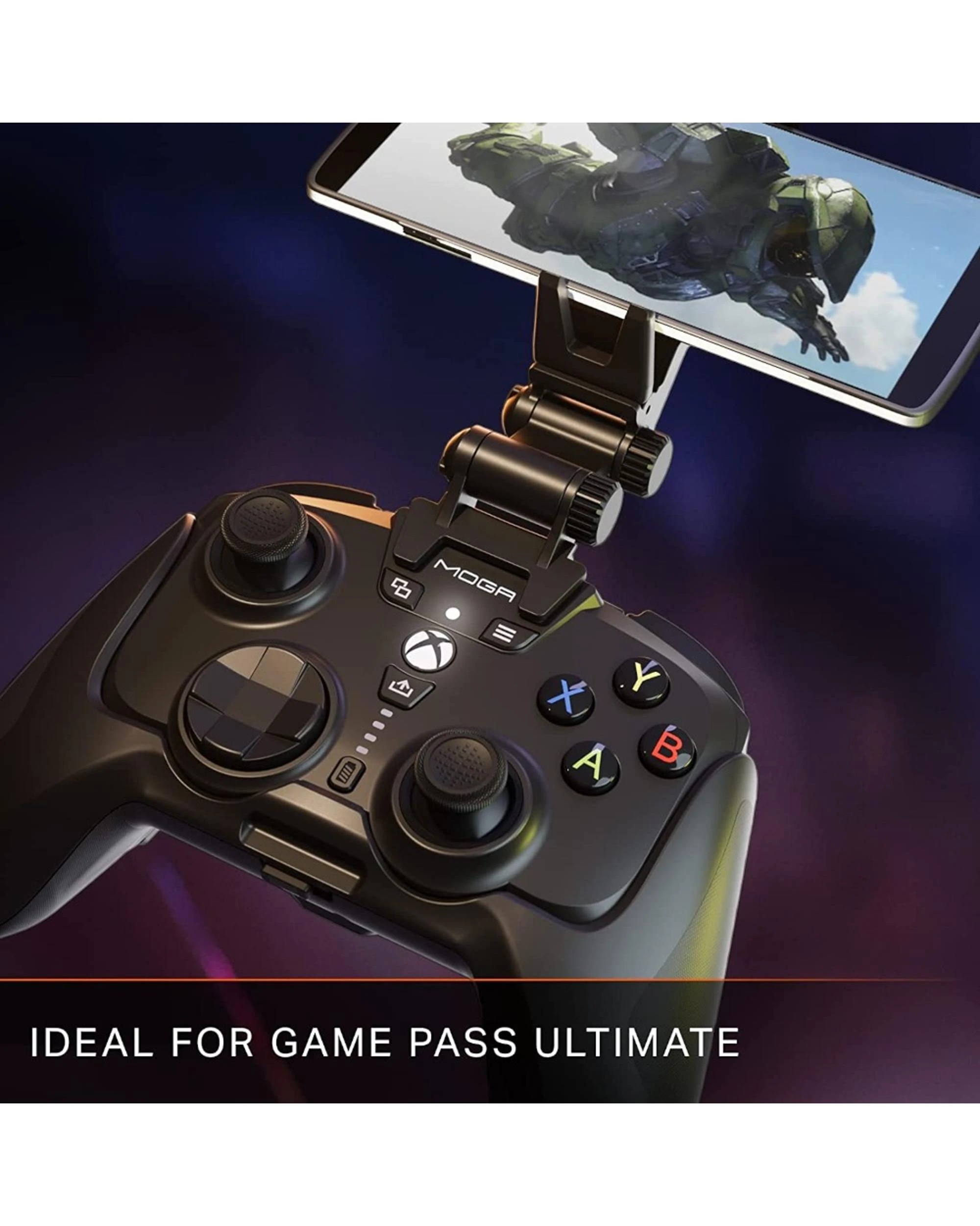 6 PowerA MOGA XP-ULTRA Multi-Platform Wireless Controller for Mobile, PC and Xbox Series X|S - Black, 6 of 10