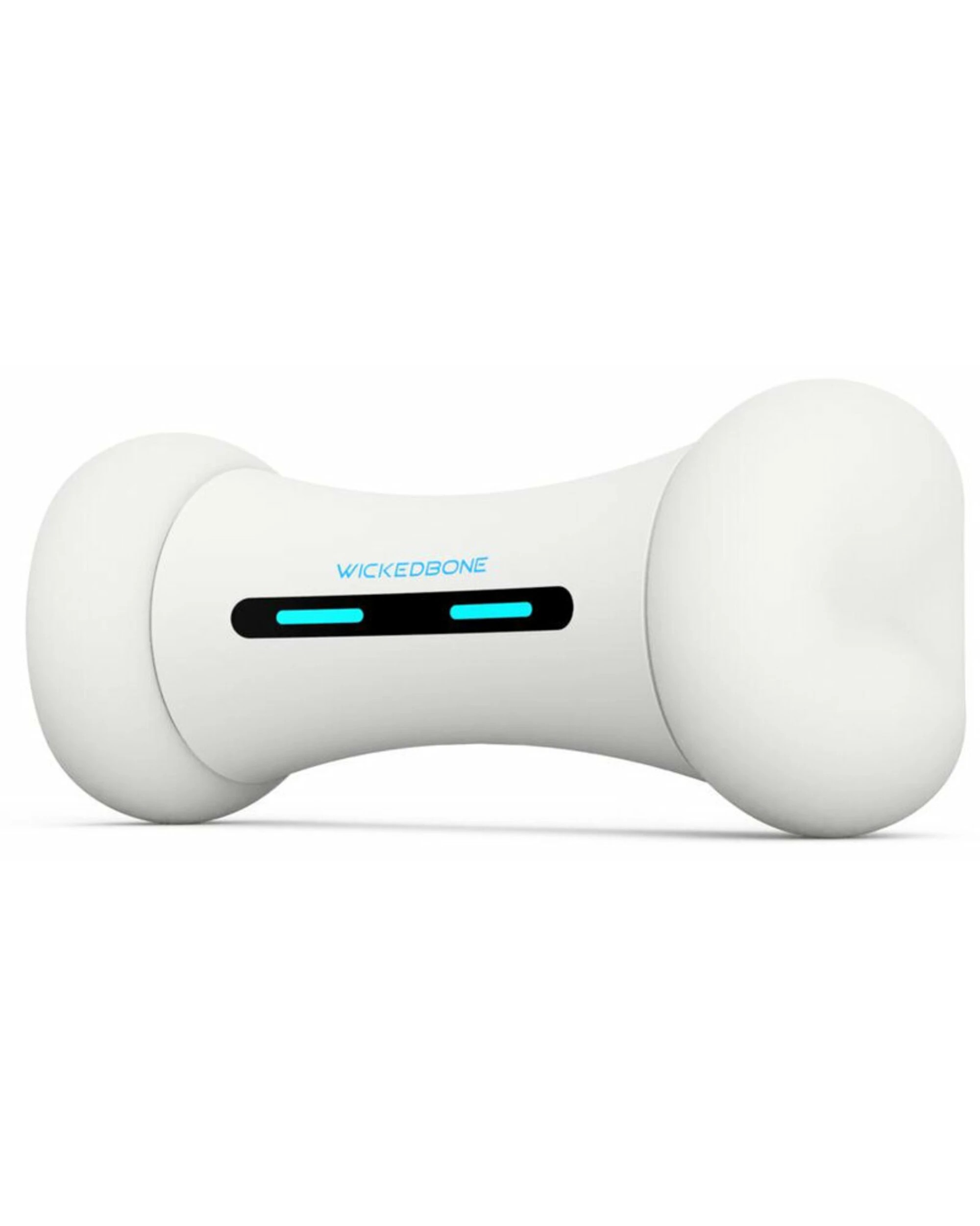 2 Cheerble Wickedbone Smart Interactive Dog Toy White, 2 of 5