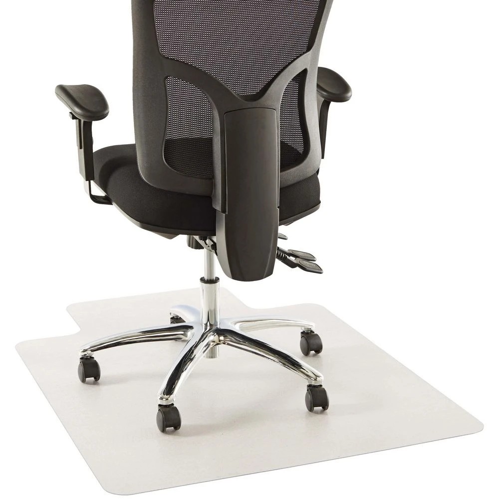 4 Chair Mat 900x1200 Keyshape Suits 6mm Carpet, 4 of 5