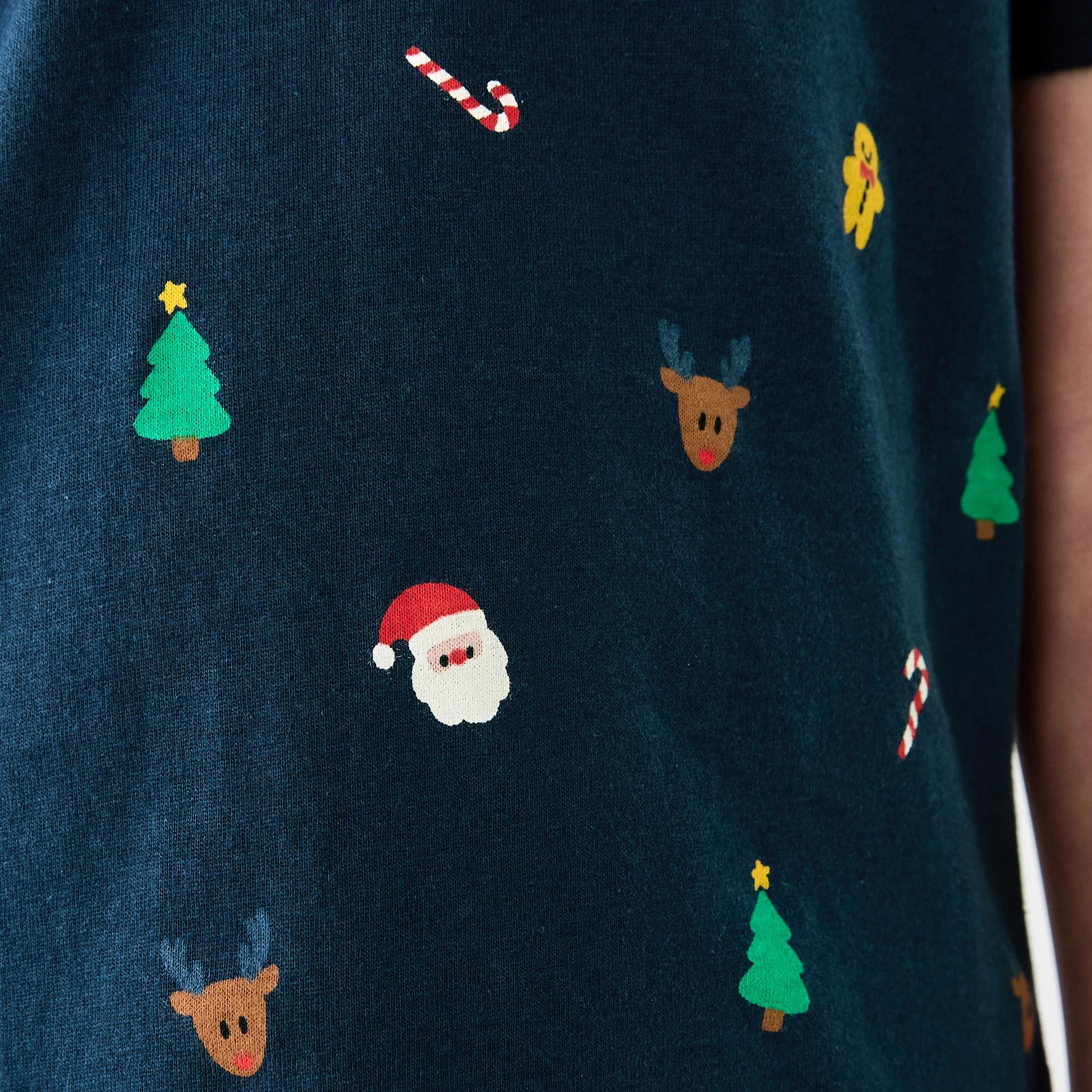 5 Christmas Polo T-shirt Nvy Xmas, 5 of 8