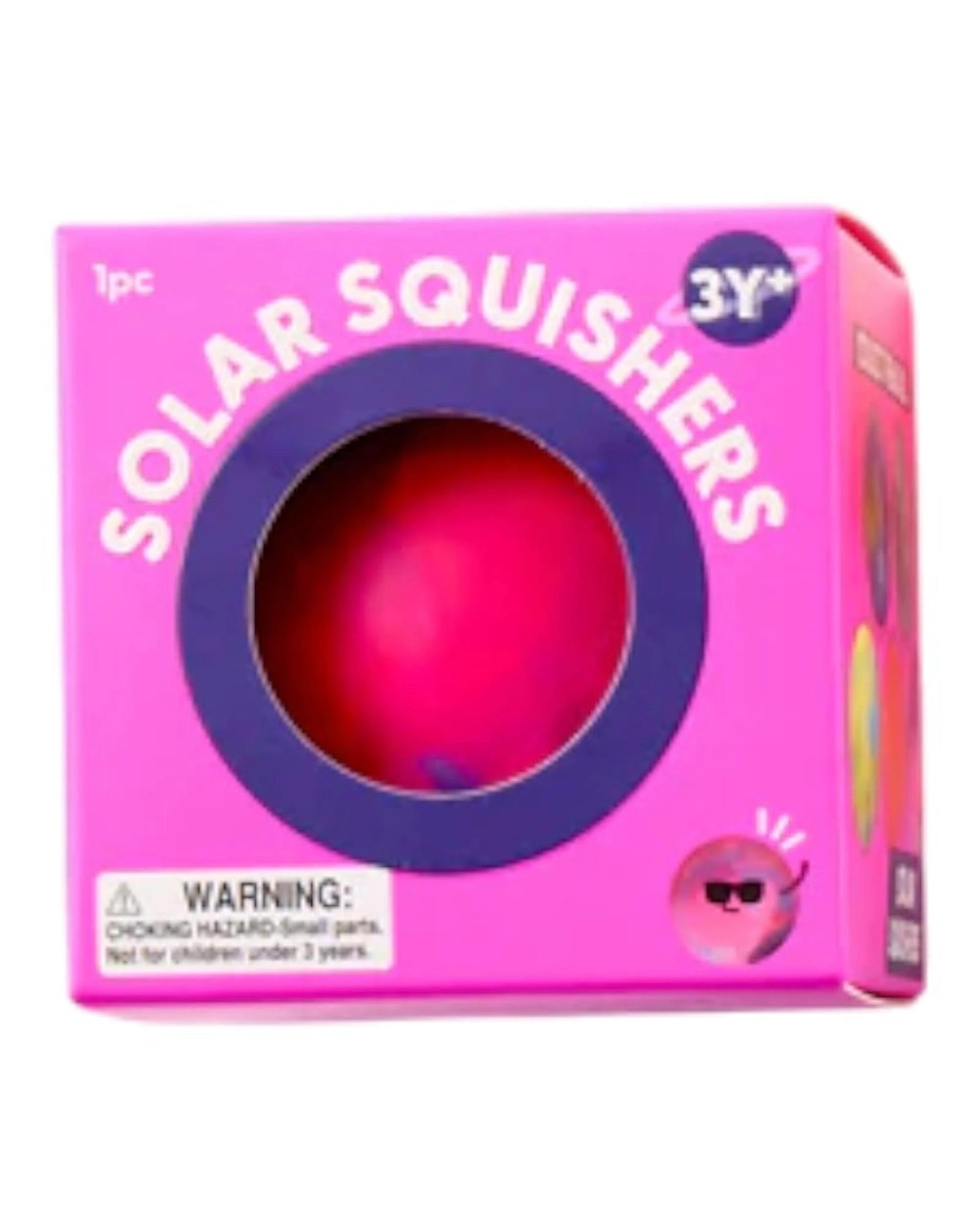 3 J'adore Solar Squishers Squishy - Pink, 3 of 3