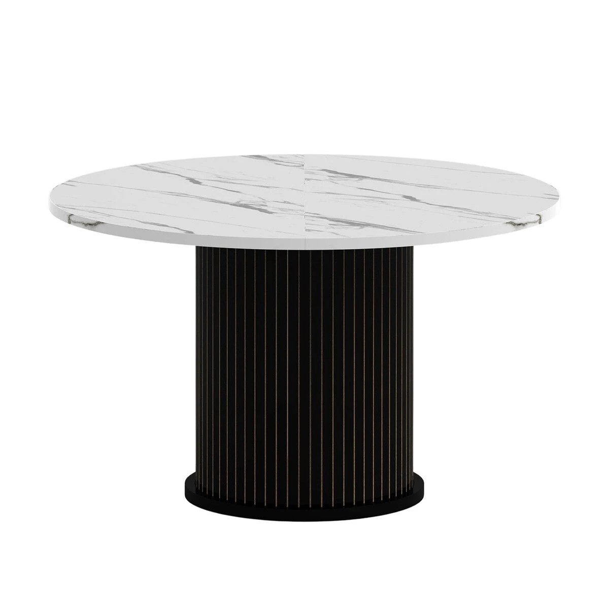 1 Ausway Modern Round Dining Table, 1 of 5