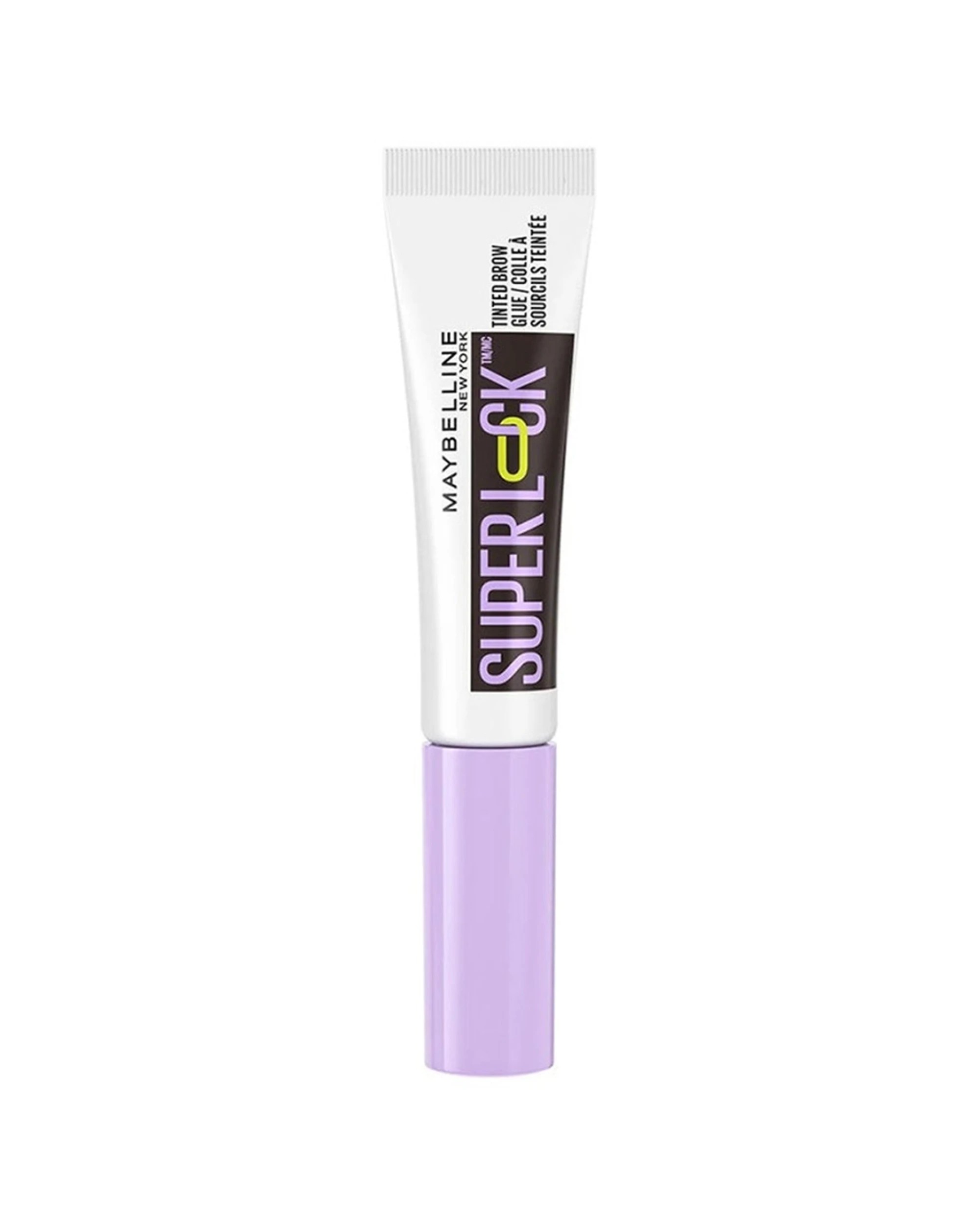 1 Maybelline Super Lock Long Lasting Lightweight Tinted Brow Gel Glue - Brown, 1 of 1