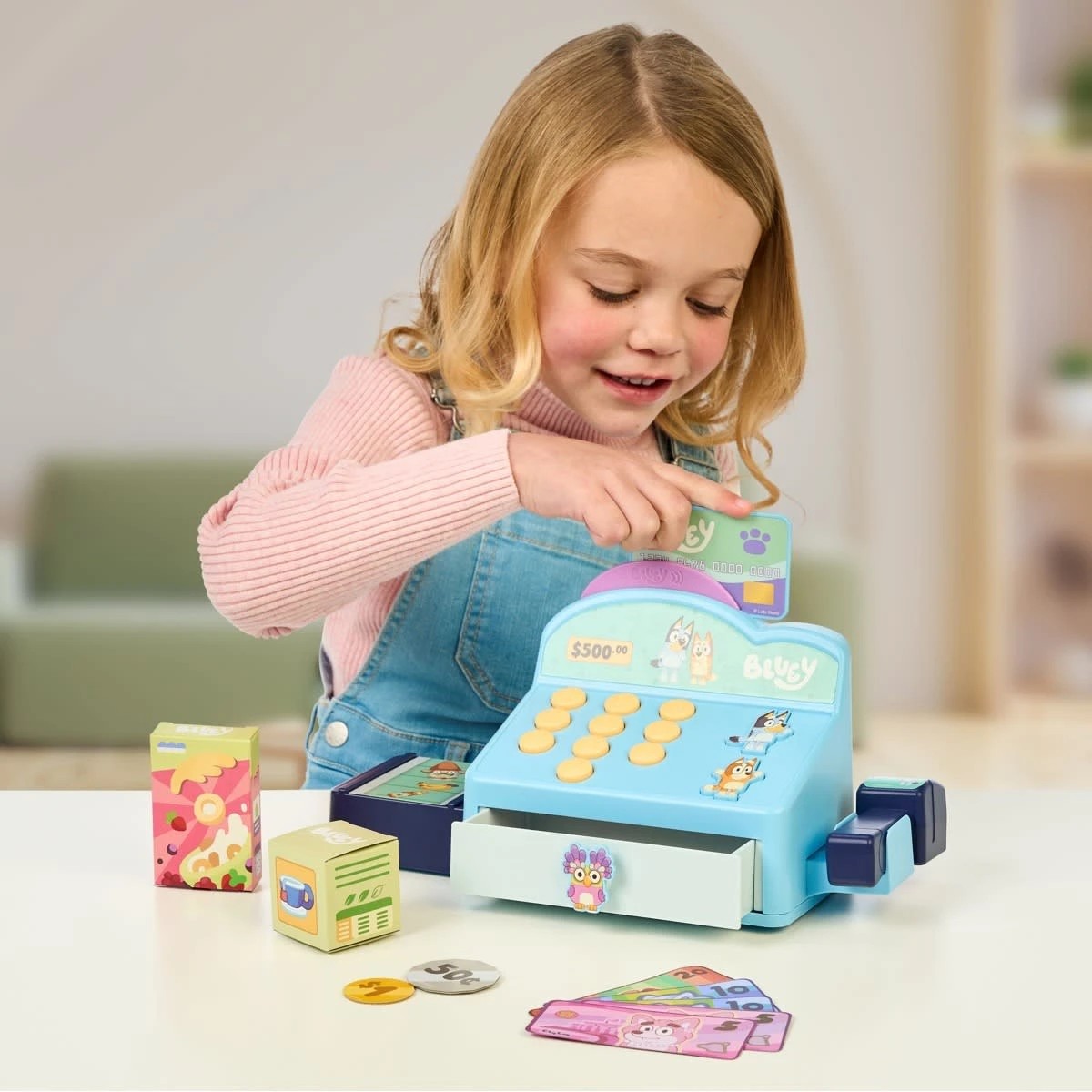7 Bluey Role-Play Cash Register Toy, 7 of 9