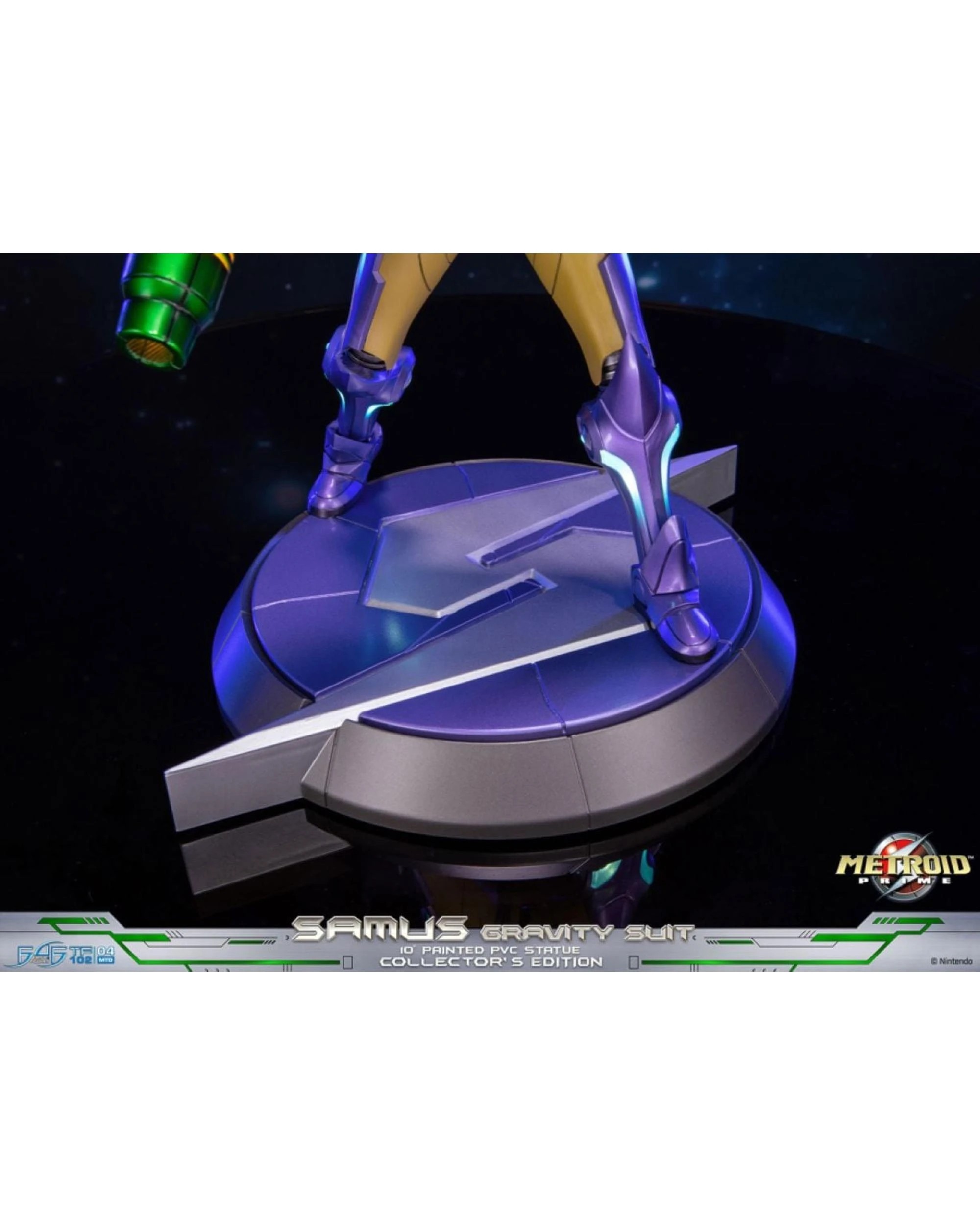 8 Metroid Prime Samus Gravity Suit PVC Statue Collector's Edition, 8 of 10