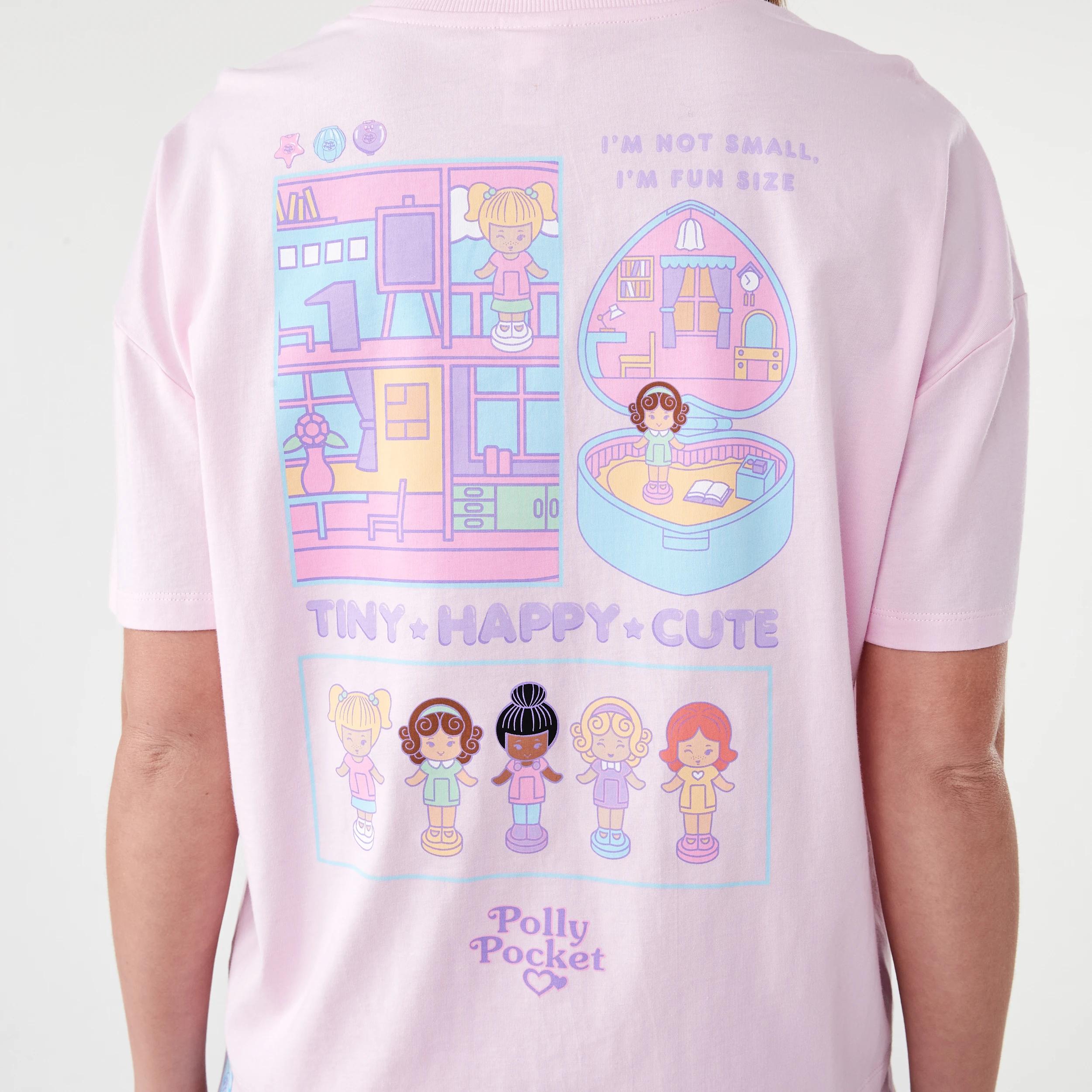5 Polly Pocket License Short Sleeve Top and Shorts Pyjama Set Polly Pock, 5 of 9