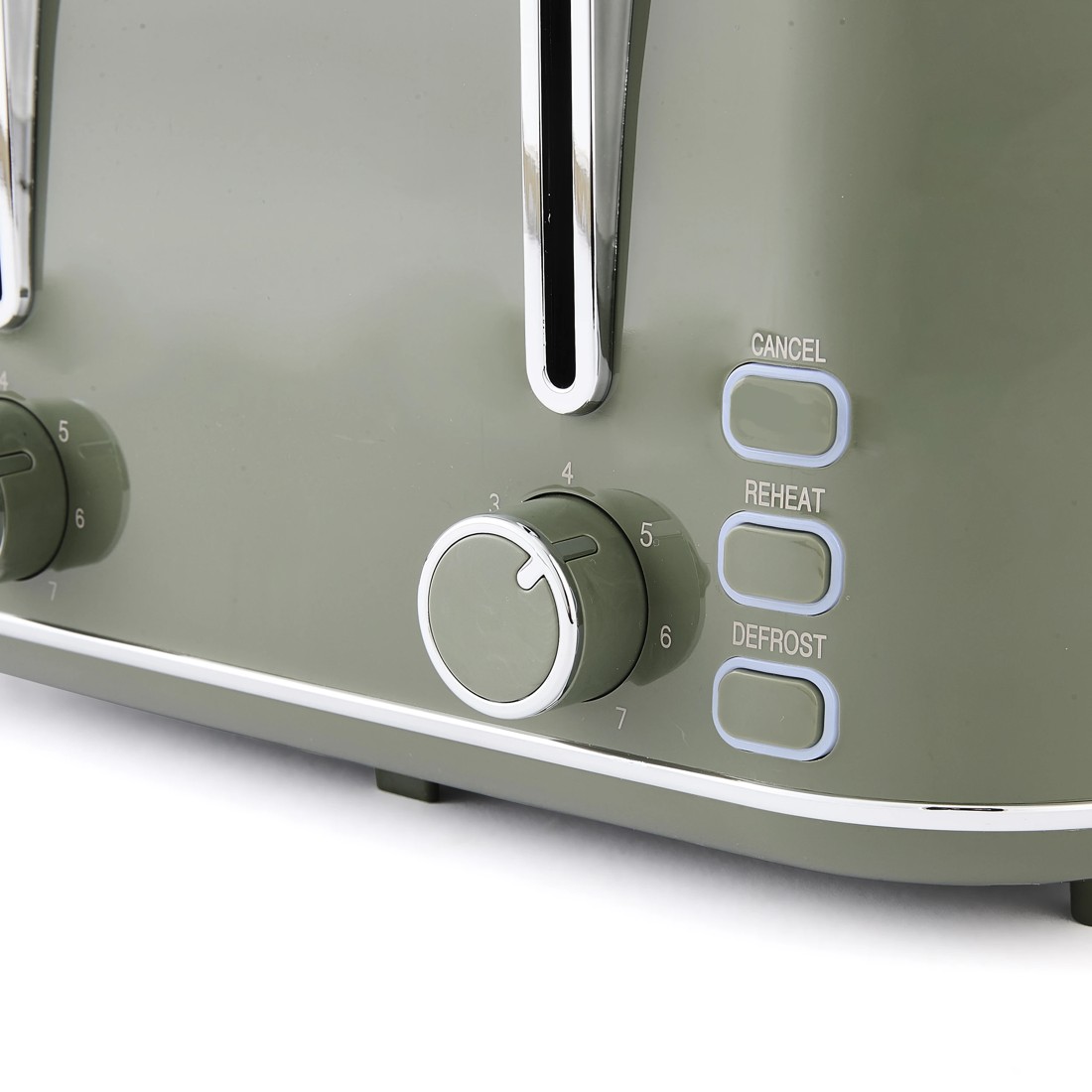 7 4 Slice Retro Toaster - Green, 7 of 8