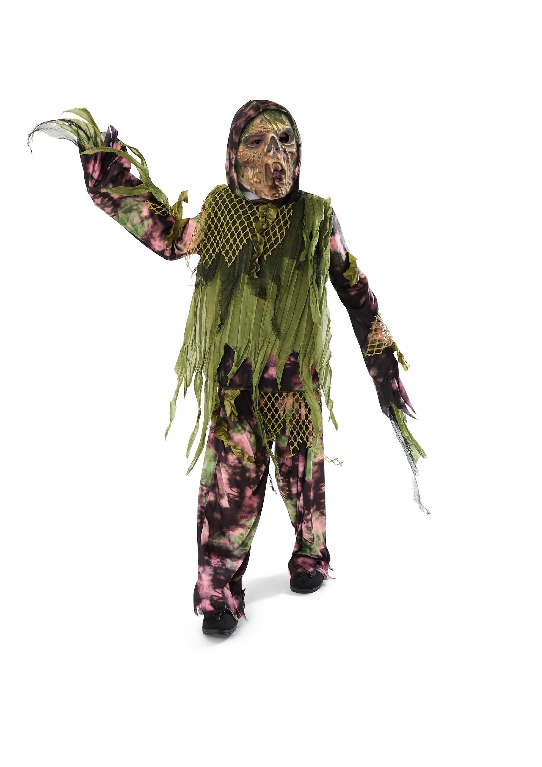 1 3 Piece Zombie Costume - Ages 8+, 1 of 3