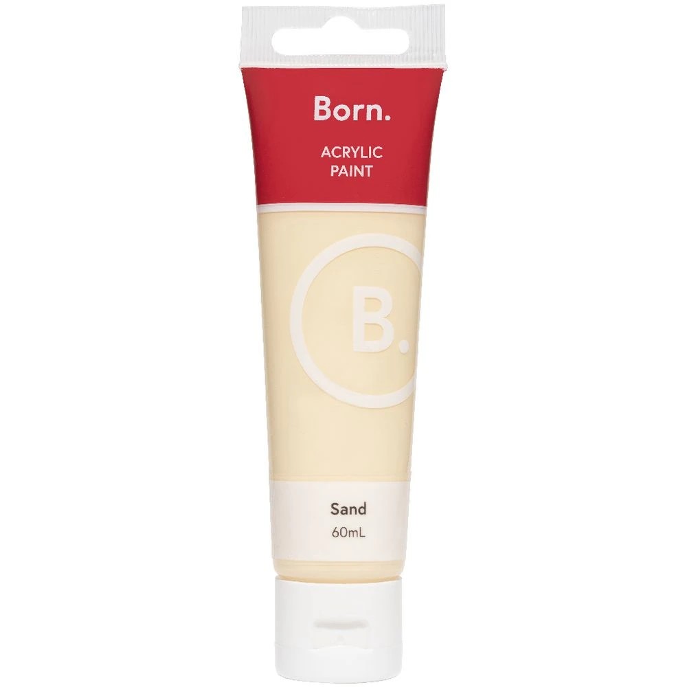 2 Born Acrylic Paint 60mL Sand, 2 of 3