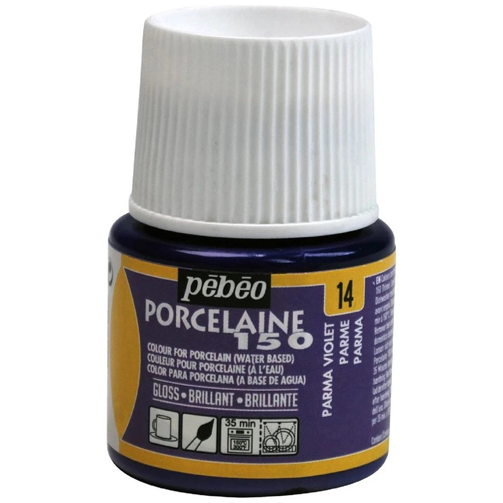 1 Pebeo Porcelaine 150 Paint 45ml Parma Violet, 1 of 1