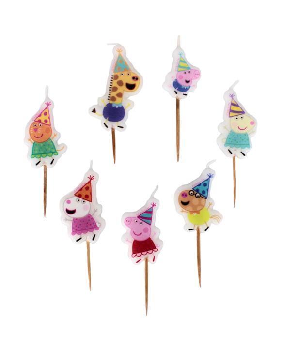 CCDS Peppa Pig Party Candles Set of 7Multi - Multi