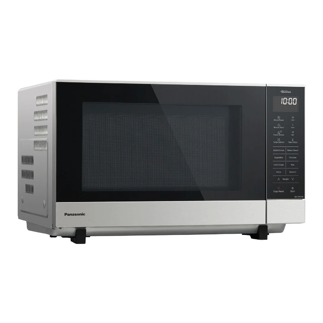 3 Panasonic Flatbed Microwave 27L Stainless Steel, 3 of 5