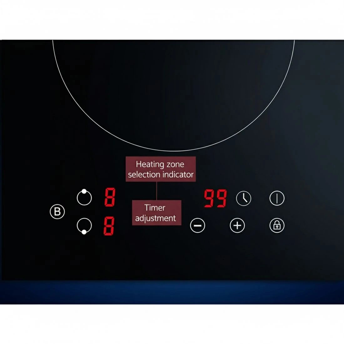 5 Devanti Induction Cooktop 30cm Electric Cooker - Black, 5 of 6