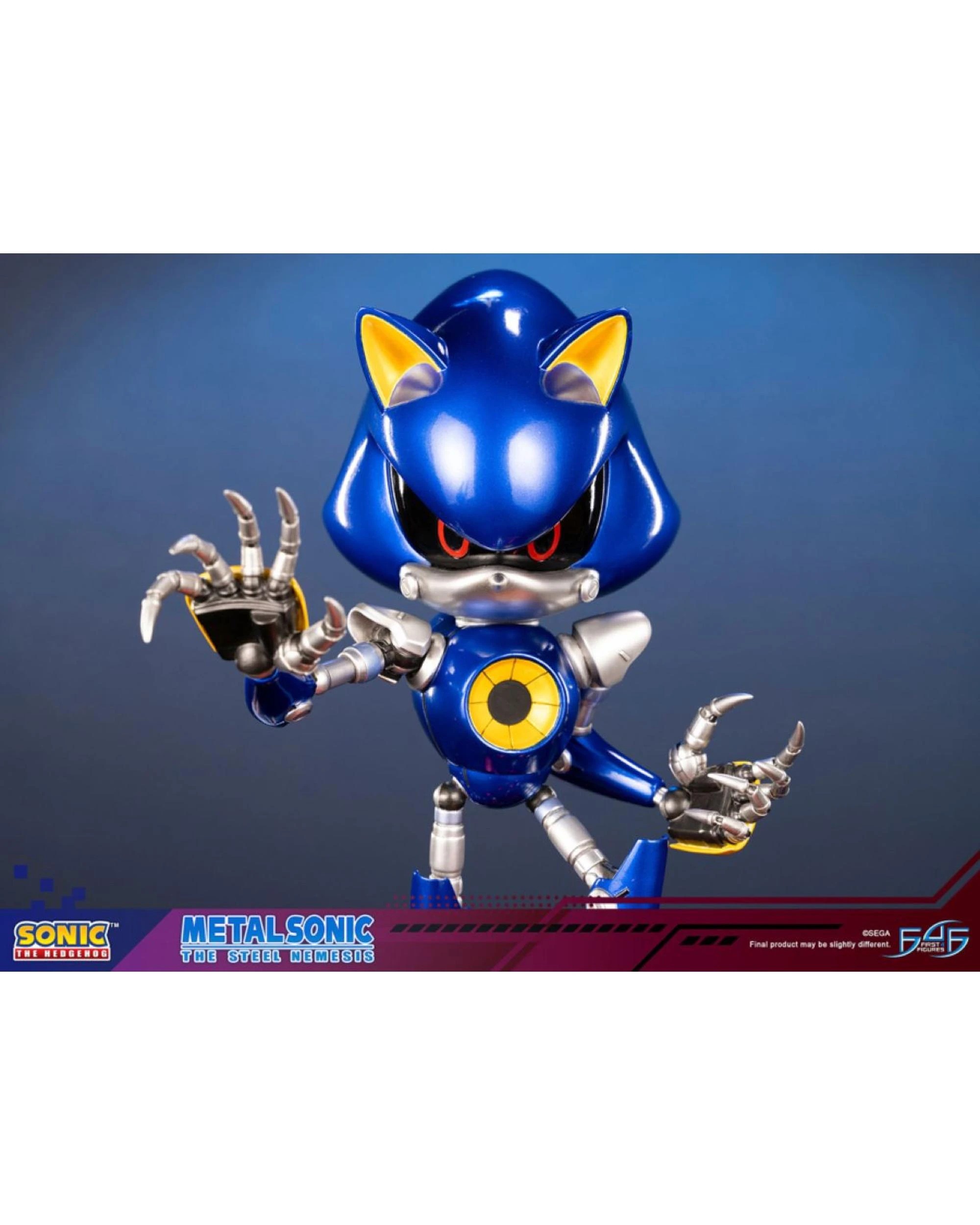 7 Sonic the Hedgehog Metal Sonic PVC Statue Standard Edition, 7 of 9