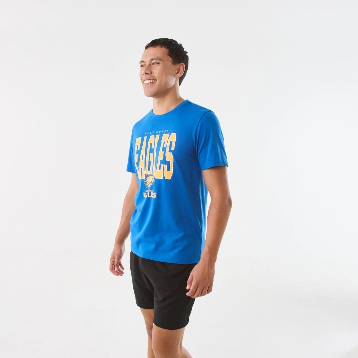 2 Official AFL Adult T-shirt West Coast, 2 of 5
