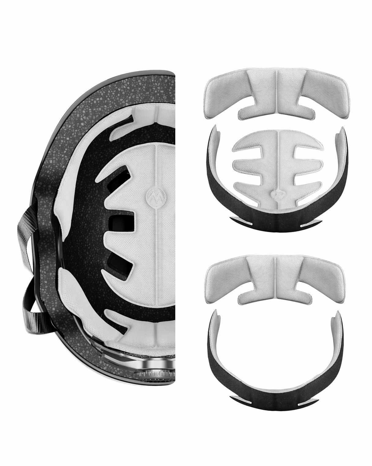 3 OutdoorMaster Adult Impact Resistant Multi-Sport Helmet for Bike Skate - Black, 3 of 7