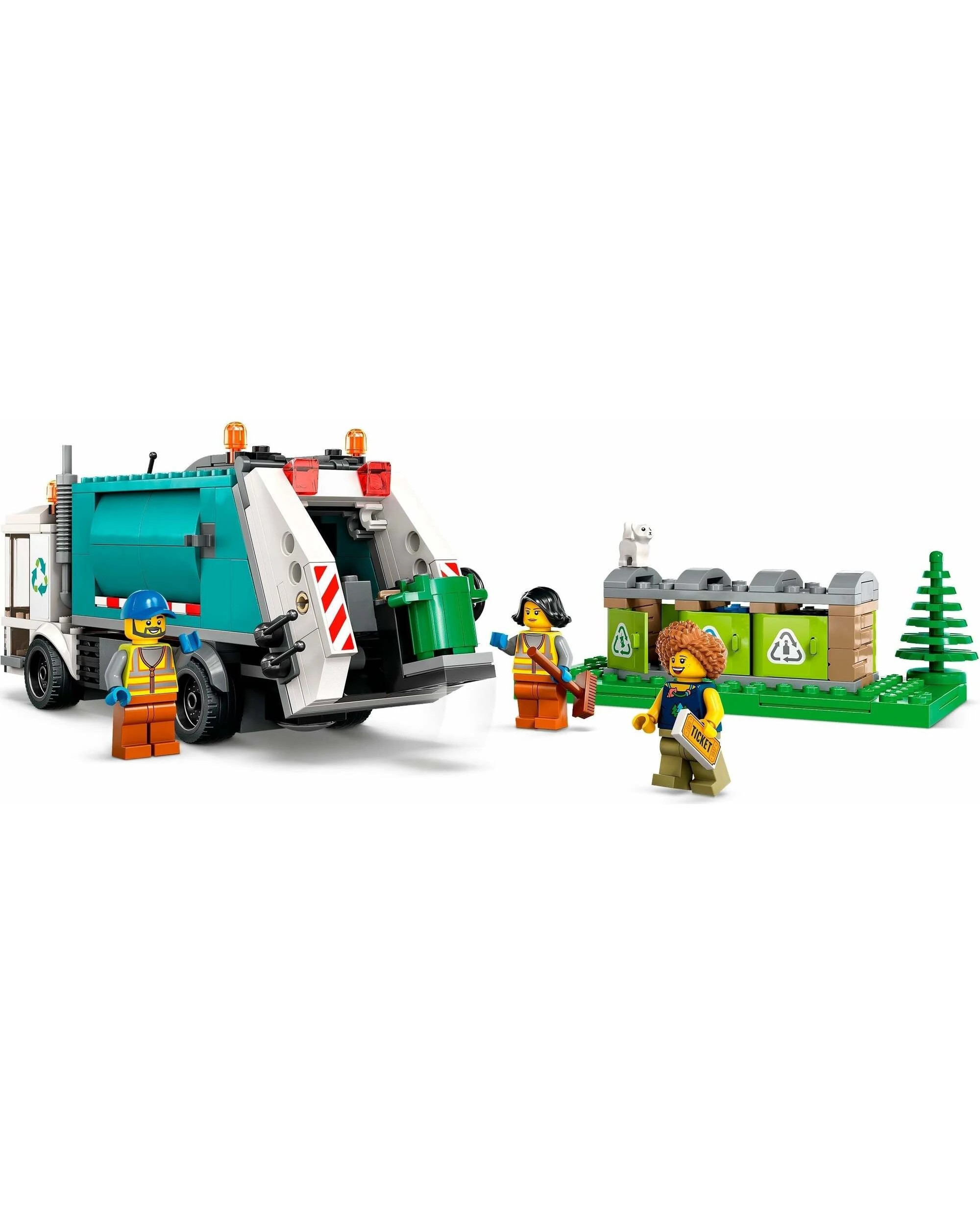 3 LEGO City Series 60386 Recycling Truck, 3 of 5