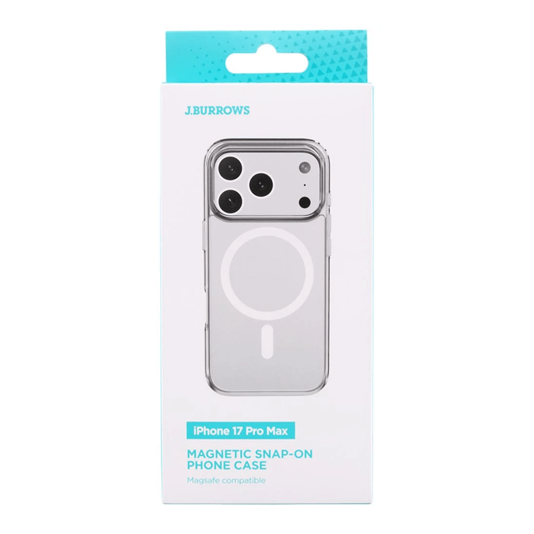 1 J.Burrows MagSafe Case iPhone 17 Pro Max Clear, 1 of 4