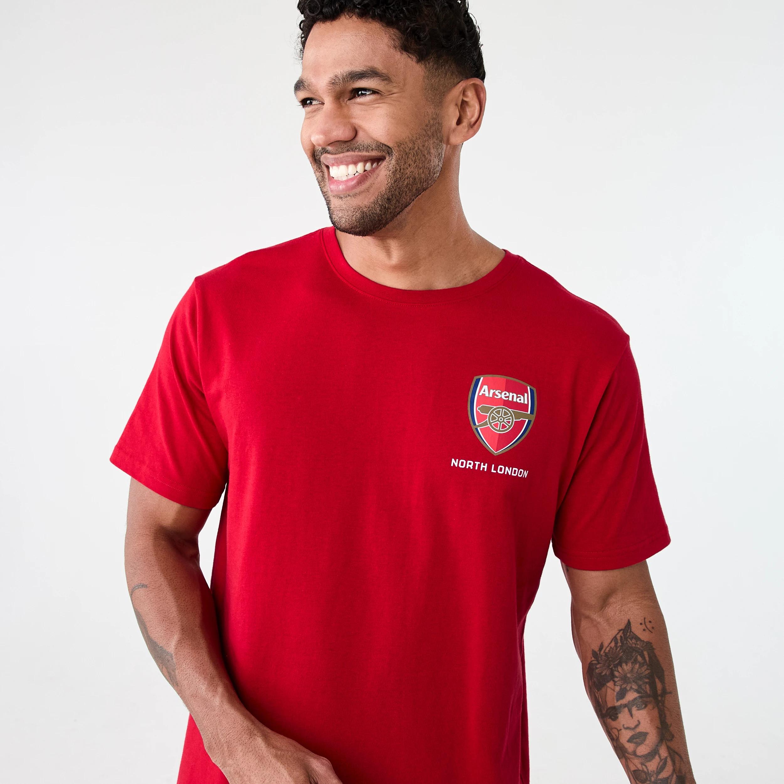 4 Official EPL Adult T-shirt RED ARSENAL, 4 of 7