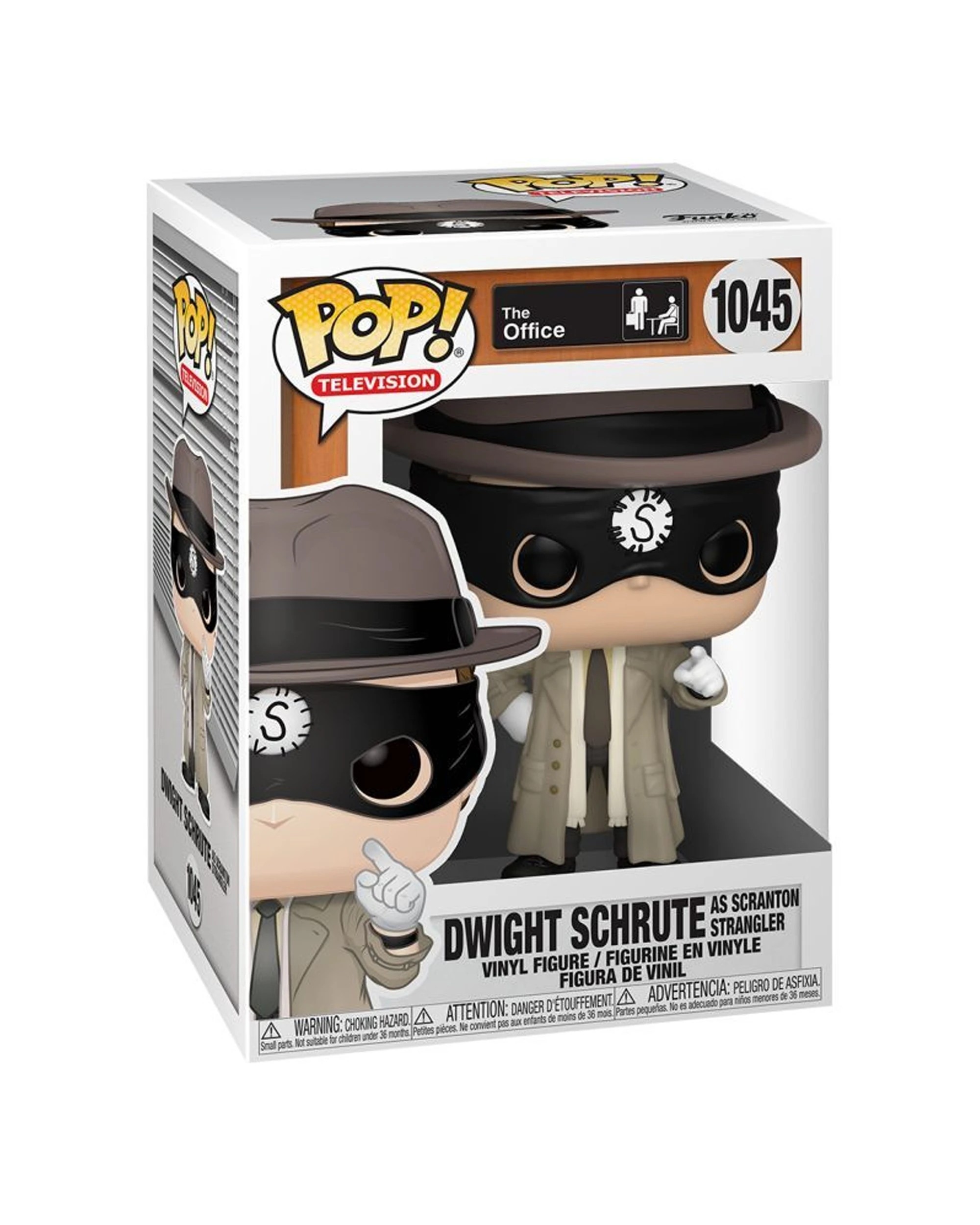 2 Pop Vinyl Figurine The Office - Dwight The Strangler 10cm Vinyl Figure - Multi, 2 of 3
