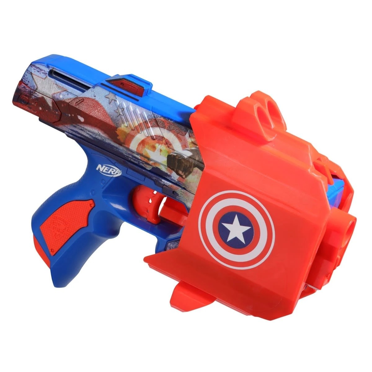 2 NERF Marvel Captain America Dart Blaster, 2 of 5