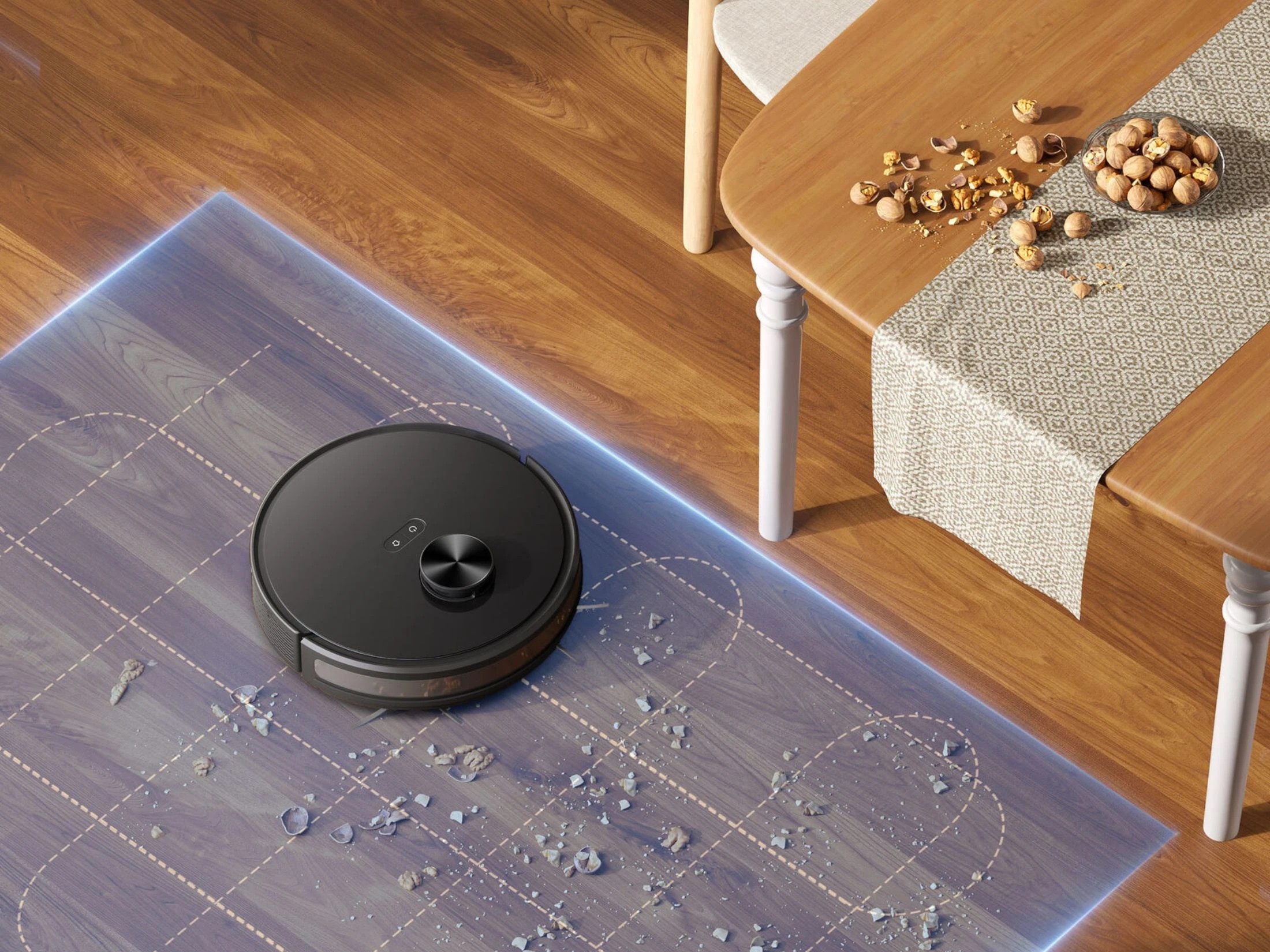 4 Magivaac 4000mAh Smart LiDAR Robot Vacuum with Auto Disposal Station and Multi-Level Filtration, 4 of 8